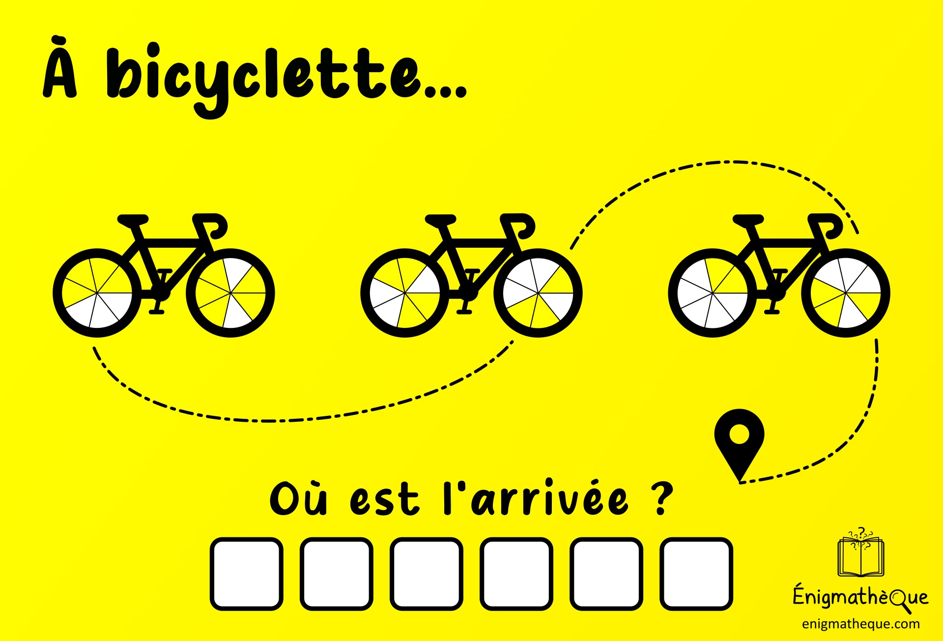 À bicyclette... À bicyclette...