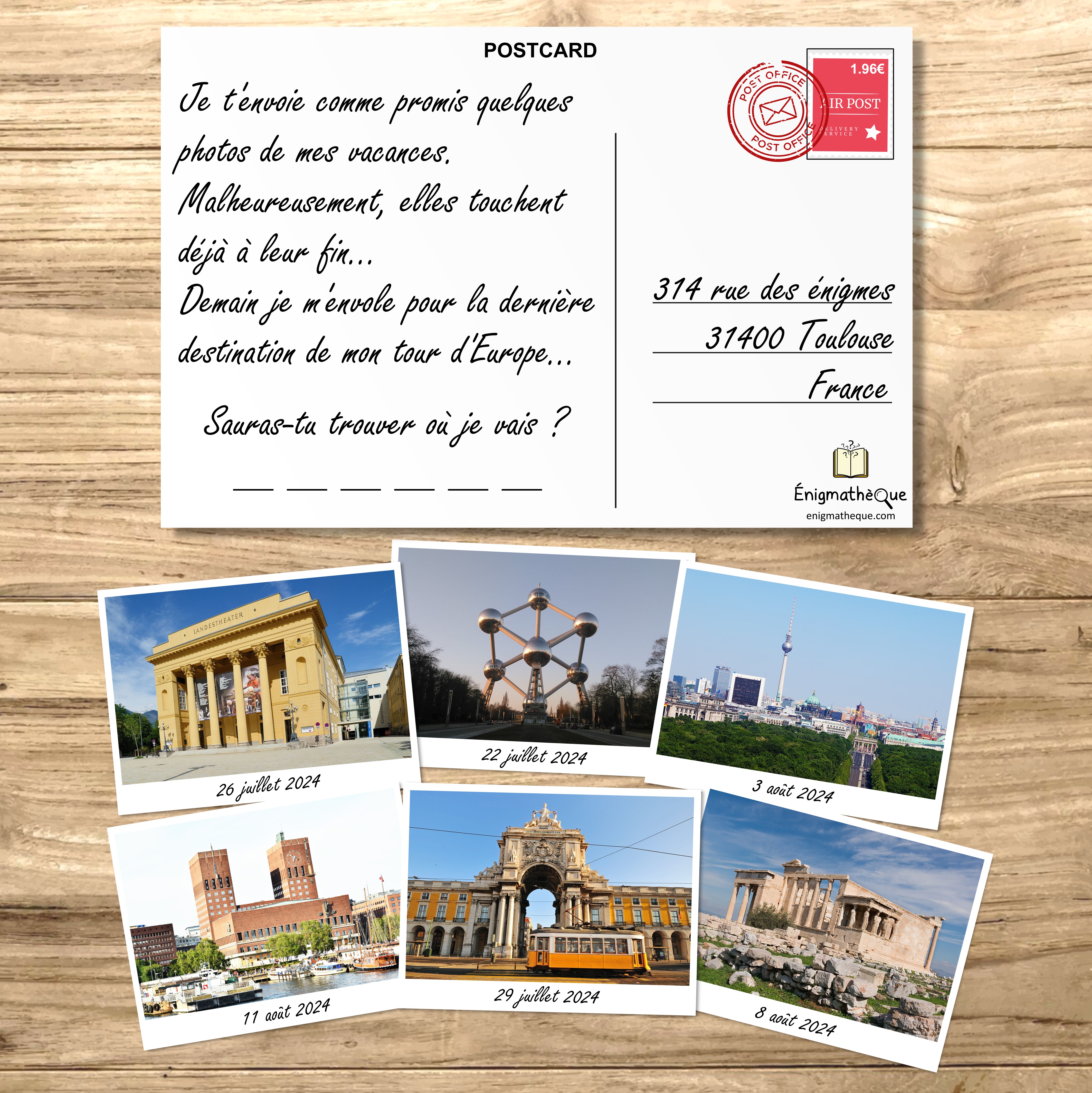 Carte postale 3 Carte postale 3